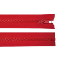 Obrázok ku produktu ZIPS kostený šírka 5mm dlĺžka 90cm červená